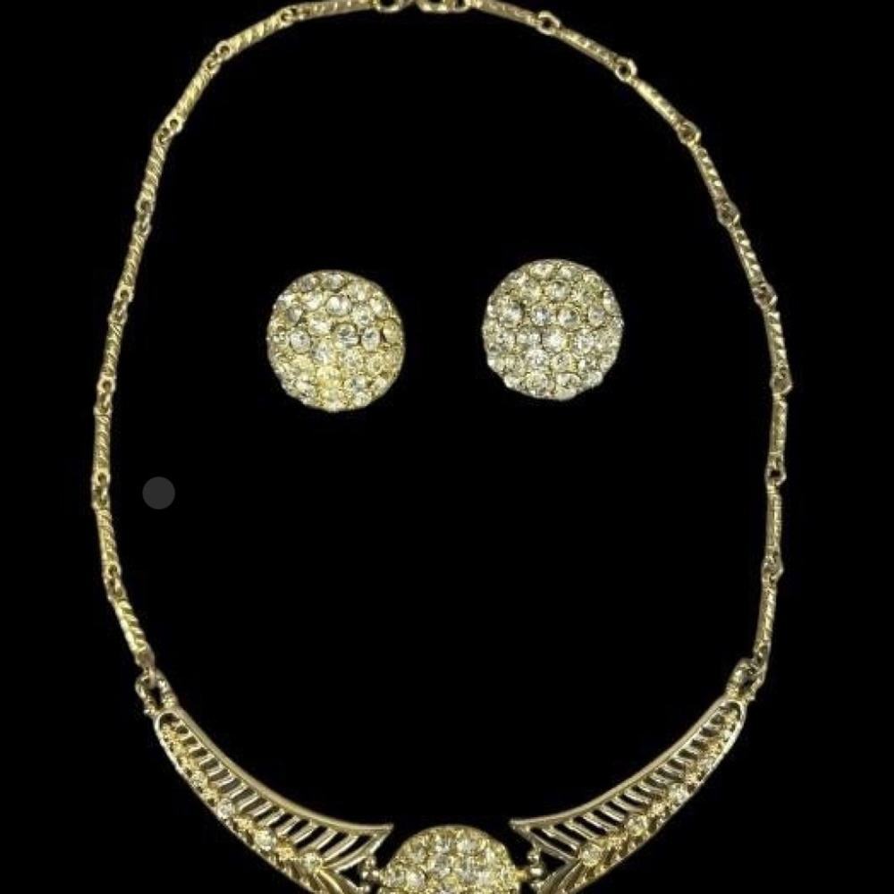 Coro Necklace & Earring Set Vintage